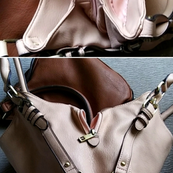 Nude shoulder bag - Picture 4 of 6